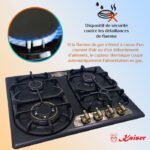 Kaiser Empire KG 6325 à - Plaque de cuisson gaz, 4 foyers, 60 cm – Image 6