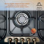 Kaiser KG 9325 Em Turbo - Plaque de cuisson gaz, 5 foyers, 90 cm – Image 4