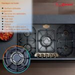 Kaiser KG 9325 Em Turbo - Plaque de cuisson gaz, 5 foyers, 90 cm – Image 5