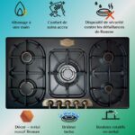 Kaiser KG 9325 Em Turbo - Plaque de cuisson gaz, 5 foyers, 90 cm – Image 6