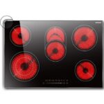 Karinear Encastrable - Plaque vitrocéramique, 5 foyers, 77 cm, 8400 W