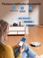 Laresar P10-8000PA-ULTRA-MINCE-AUTO - Aspirateur robot laveur avec station, 8000 Pa, 2600 mAh – Image 6