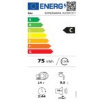 Beko BDFN26446WA - Lave-vaisselle pose libre 60 cm, 14 couverts, 46 dB(A), classe C – Image 4