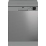 Beko DVN06430X - Lave-vaisselle pose libre 60 cm, 14 couverts, 47 dB(A), classe D
