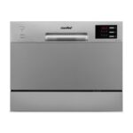 Comfee CDWTT602ESD - Lave-vaisselle pose libre 55 cm, 6 couverts, 47 dB(A), classe D