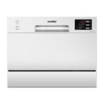Comfee CDWTT602EWD - Lave-vaisselle pose libre 55 cm, 6 couverts, 47 dB(A), classe D