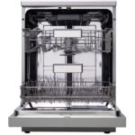 Continental Edison CELV1544IXP - Lave-vaisselle pose libre 60 cm, 15 couverts, 42 dB(A), classe C