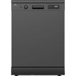 Continental Edison CELV1247CB - Lave-vaisselle pose libre 60 cm, 12 couverts, 47 dB(A), classe C