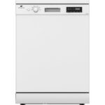 Continental Edison CELV1247CW - Lave-vaisselle pose libre 60 cm, 12 couverts, 47 dB(A), classe C