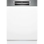 Bosch SMI2HTS02E - Lave-vaisselle semi-intégrable 60 cm, 13 couverts, 46 dB(A), classe D