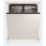 Beko BLVI84F - Lave-vaisselle entièrement intégrable 60 cm, 14 couverts, 44 dB(A), classe D