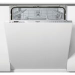 Hotpoint HI5030W - Lave-vaisselle entièrement intégrable 60 cm, 14 couverts, 43 dB(A), classe D
