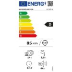 Hotpoint HI5030W - Lave-vaisselle entièrement intégrable 60 cm, 14 couverts, 43 dB(A), classe D – Image 4