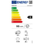 Whirlpool W2FHD624X - Lave-vaisselle pose libre 60 cm, 14 couverts, 44 dB(A), classe E – Image 5