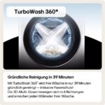 LG F 4 WV 708 P 1 E - Lave-linge 8 kg, 1360 tr/min, classe A – Image 8