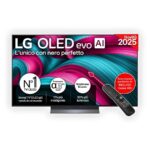 LG OLED evo AI C5 OLED55C55LA - Téléviseur OLED 55 pouces (139 cm), 4K Ultra HD, webOS