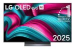 LG OLED55C57LA - Téléviseur OLED evo 55 pouces (139 cm), 4K Ultra HD, webOS