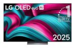 LG OLED77C57LA - Téléviseur OLED evo 77 pouces (195 cm), 4K Ultra HD, webOS