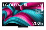 LG OLED83C57LA - Téléviseur OLED evo 83 pouces (210 cm), 4K Ultra HD, webOS