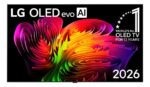 LG OLED83W6 - Téléviseur OLED evo 83 pouces (210 cm), 4K Ultra HD, webOS