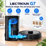Liectroux G7 4 en 1 - Aspirateur robot laveur, 4000 Pa