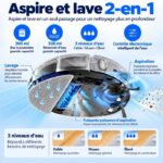 Liectroux G7 4 en 1 - Aspirateur robot laveur, 4000 Pa – Image 6