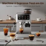 Airmsen avec Broyeur - Machine à expresso avec broyeur, 1,8 L – Image 2