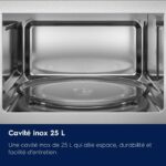 Electrolux CMS4253TMX - Micro-ondes gril encastrable, 23 L, 1450 W – Image 4