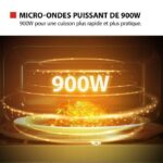 Toshiba MW3-AM25PFI - Micro-ondes pose libre, 25 L, 900 W – Image 5