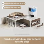 Mova S70 Roller - Aspirateur robot laveur avec station, 28 000 Pa – Image 6