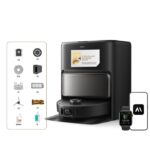 Mova V50 Ultra - Aspirateur robot laveur avec station, 24 000 Pa