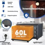 ‎Optimumx Mini - Mini-four, 2200 W – Image 2