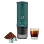 Outin OTEM-01-TEAL - Machine à expresso, 20 bars, 0,8 L