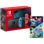Nintendo Pack : Switch Néon - Console portable, 32 Go