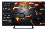 Peaq PTV 32GF-5025C - Téléviseur LED 32 pouces (80 cm), Full HD, Google TV