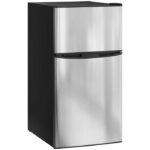 Homcom Petit réfrigérateur - Congélateur, 88 L, classe E, froid statique