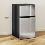 Homcom Petit réfrigérateur - Congélateur, 88 L, classe E, froid statique – Image 4