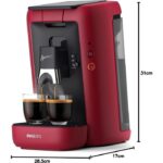 Philips dosettes - Cafetière à capsules, 1,2 L, 1450 W – Image 6