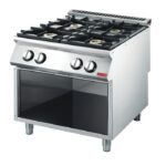 Gastro M Piano de cuisson 4 - Cuisinière électrique, 4 feux