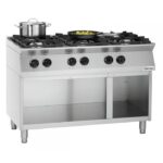 Bartscher BAR-1582101 - Cuisinière électrique, 6 feux, 120 cm – Image 2