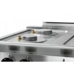 Bartscher BAR-1582101 - Cuisinière électrique, 6 feux, 120 cm – Image 3
