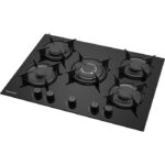 Daewoo BH7GKF51BNM - Plaque de cuisson gaz, 5 foyers, 70 cm, 11 100 W – Image 5