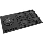 Daewoo BH9GKF51BNH - Plaque de cuisson gaz, 5 foyers, 88,2 cm, 12 000 W – Image 3