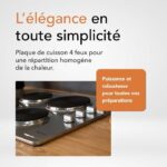 Beldeko Électrique Fonte 4 Feux - Plaque de cuisson, 4 foyers – Image 2