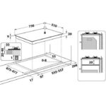 Hotpoint PCN 751 T/IX/HA - Plaque de cuisson gaz, 5 foyers, 75 cm – Image 3