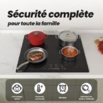 Firegas 4 foyers - Plaque à induction, 4 foyers, 59 cm, 7400 W – Image 5