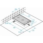 Beko HDMI32400DT - Plaque à induction, 2 foyers, 28,8 cm, 7200 W – Image 4