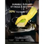 Comfee 4 Foyers- 4 boosters - Plaque à induction, 4 foyers, 59 cm, 7400 W – Image 5