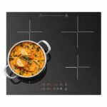 Kichpower 4 feux - Plaque à induction, 4 foyers, 59 cm, 6000 W