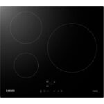 Samsung NZ63M3NM1BB/UR - Plaque à induction, 3 foyers, 59 cm, 7200 W